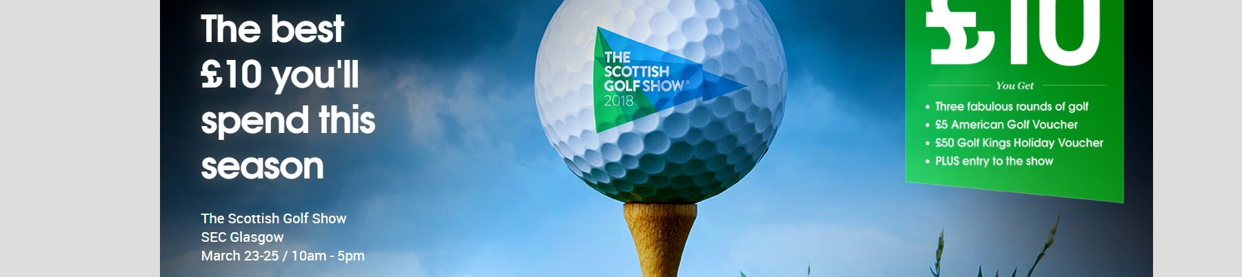 Take a 'Vertical Selfie' at Scottish Golf Show 2018 - and win the 5 Wood!